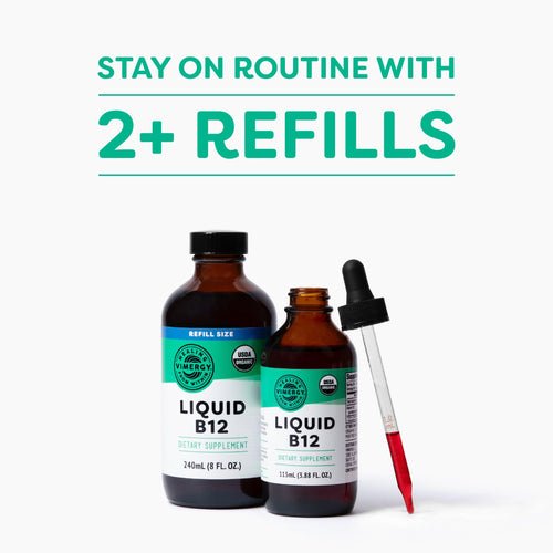Vimergy Vitamins & Supplements Organic Liquid B12