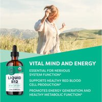 Vimergy Vitamins & Supplements Organic Liquid B12